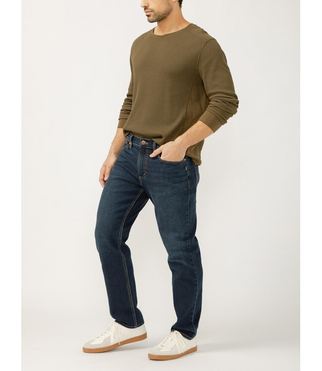 Eddie Classic Athletic Fit Tapered Leg Jeans