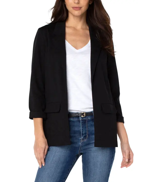 Liverpool Jeans Boyfriend Blazer W/Princess Dart