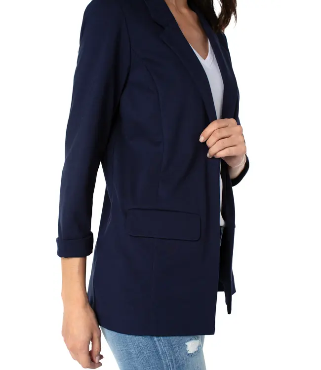 Liverpool Jeans Boyfriend Blazer W/Princess Dart