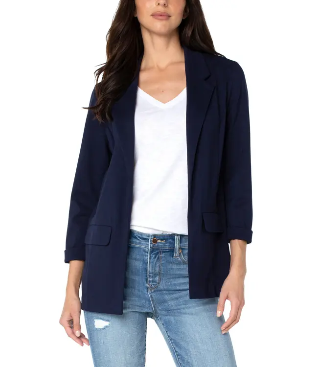 Liverpool Jeans Boyfriend Blazer W/Princess Dart