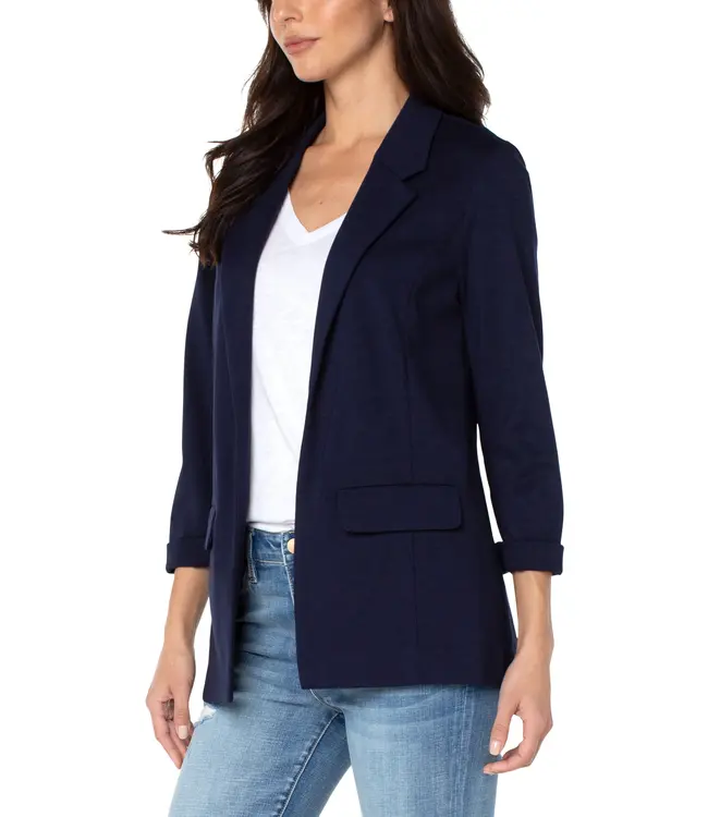 Liverpool Jeans Boyfriend Blazer W/Princess Dart