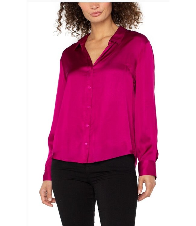 Liverpool Jeans LONG SLEEVE  BUTTON FRONT SHIRT