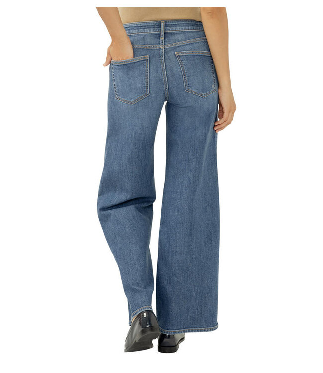Silver Jeans Suki Mid Rise Wide Leg