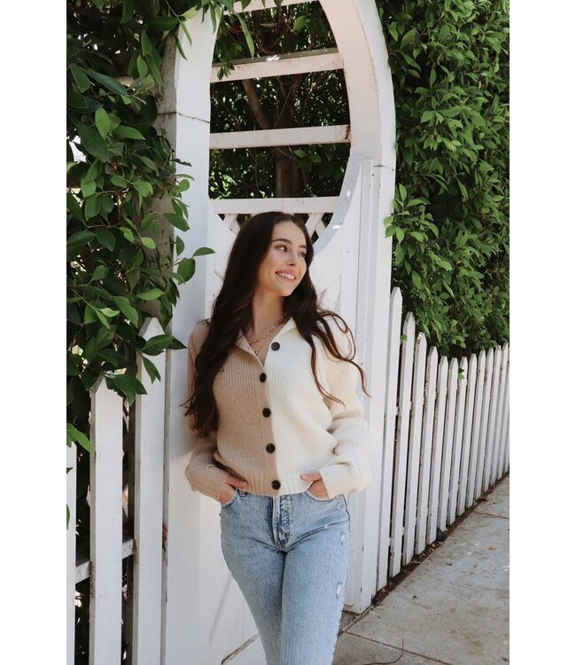 Pink Martini  Amy Button Up Sweater