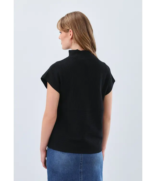 FDJ  CAP SLEEVE SWEATER VEST