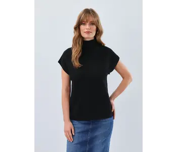 FDJ  CAP SLEEVE SWEATER VEST