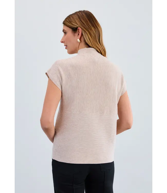 FDJ  CAP SLEEVE SWEATER VEST