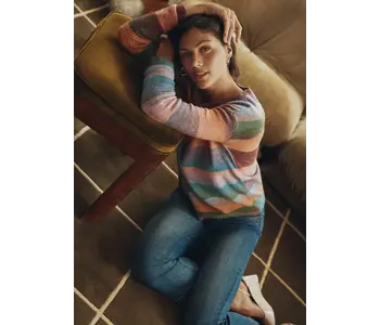 FDJ Sweater Brixton Multi Stripe