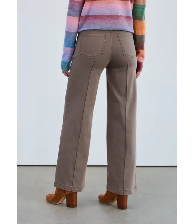 FDJ Olivia Wide Leg Denim Bronze