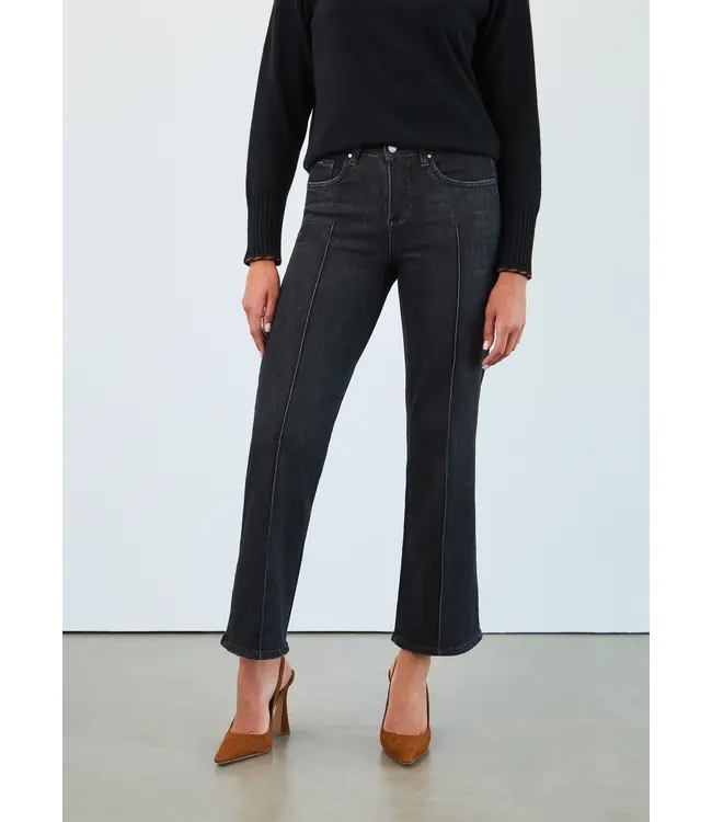 FDJ Olivia Pintuck Wide Leg Denim