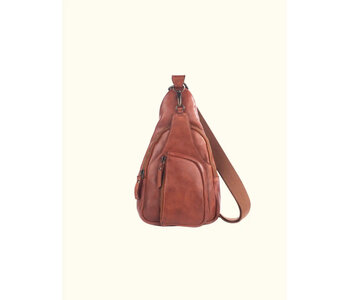 Milo Serena Genuine Leather Washed Crossbody Bag