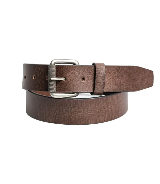 Silver Jeans Genuine Leather Belt with Rivet Detail 38mm