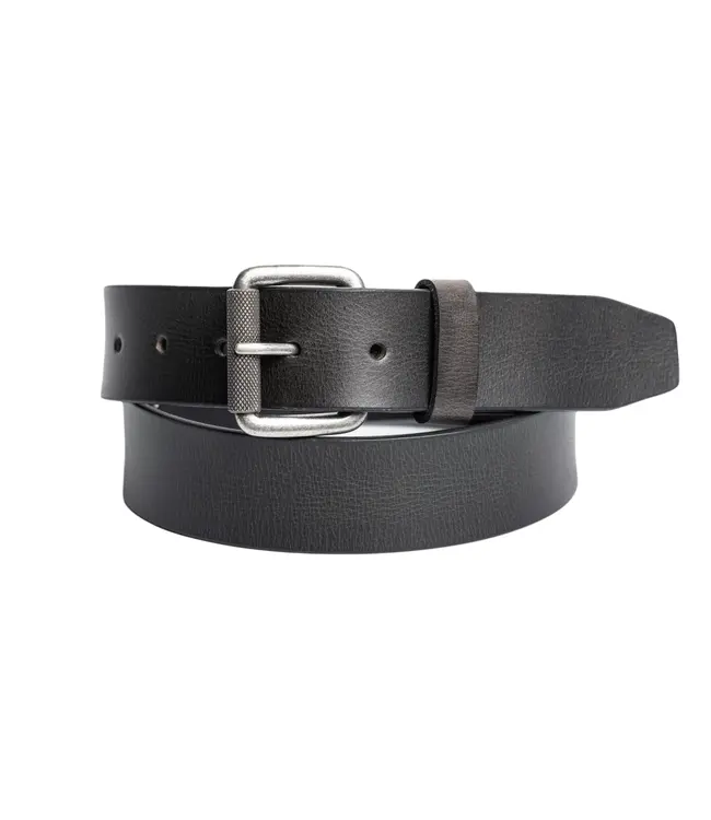 Silver Jeans Genuine Leather Belt with Rivet Detail 38mm