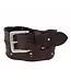 SILVER JEANS Silver Jeans Genuine leather belt antique nickel buckle