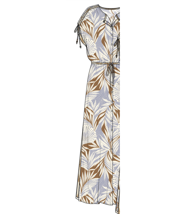 TRIBAL CANADA WEAR 4 WAYS MAXI DRESS-CAYMAN