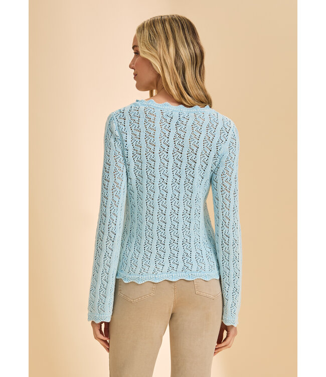 FDJ Long Sleeve Garment Dye Sweater