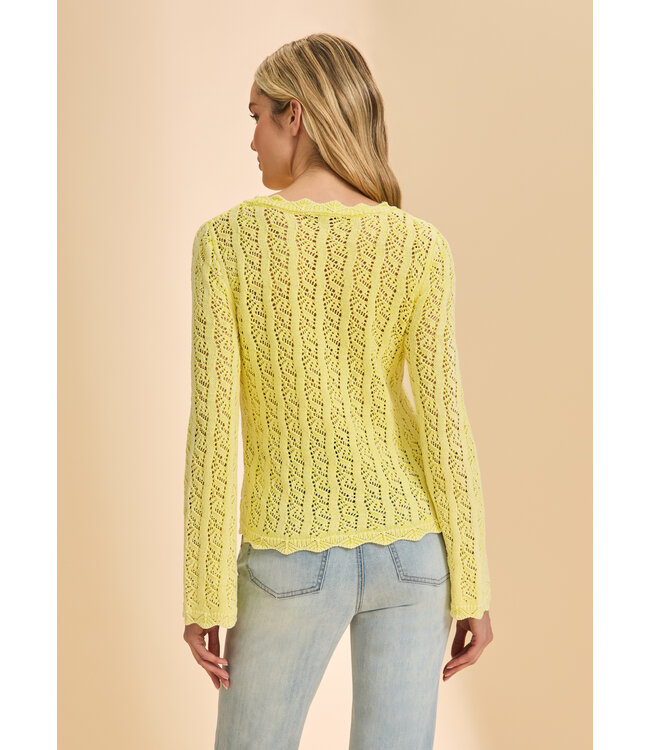 FDJ Long Sleeve Garment Dye Sweater