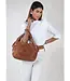 MILO GENUINE LEATHER CANADA 172 Vichy - Classic Shoulder handbag - Tan