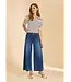 FDJ FRENCH DRESSING FDJ Wide-leg denim culottes with a flattering high rise