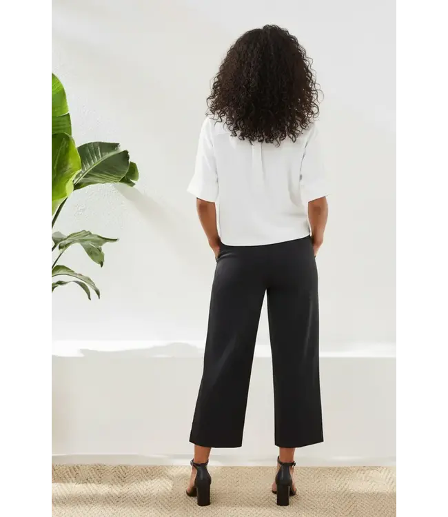 Tribal Canada FLATTEN IT WIDE LEG PULL-ON CAPRIS PANTS