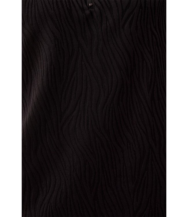 Tribal Canada SLEEVLESS ZIP MOCK NECK TOP