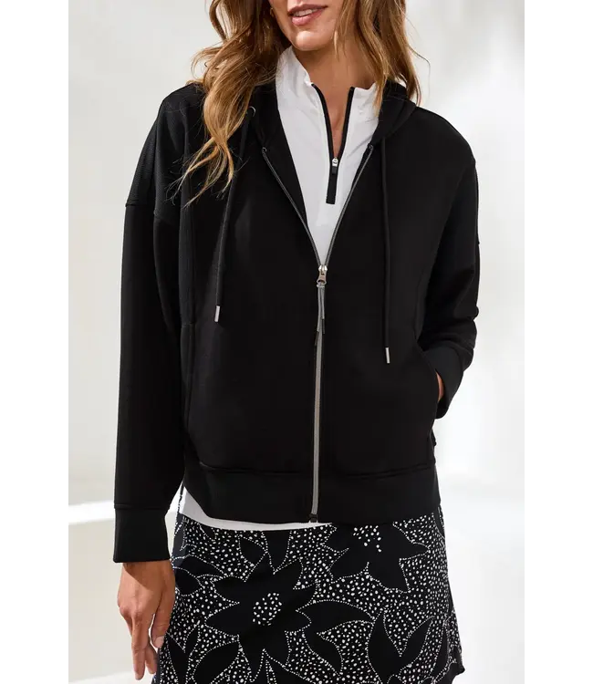 Tribal Canada TECHNO LUX HOODED CARDIGAN