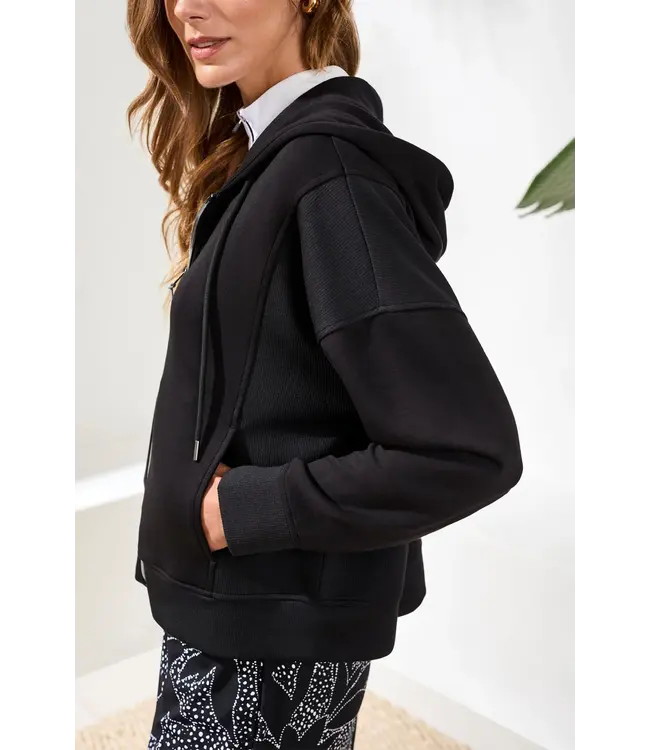 Tribal Canada TECHNO LUX HOODED CARDIGAN