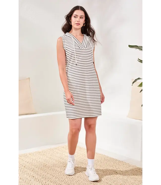 Tribal Canada HOODED DRESS WITH POCKETS