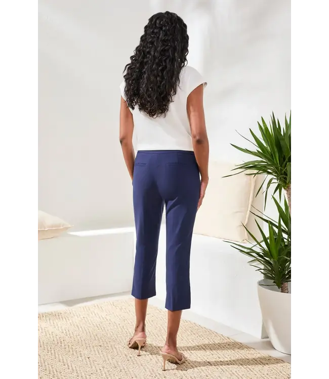 Tribal Canada FLATTEN IT SLIM LEG CAPRIS WITH SNAP VENT