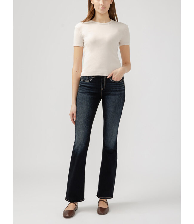 Suki Mid Rise Slim Bootcut Jeans