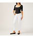 SILVER JEANS Silver Jeans  ELYSE CAPRI WHITE