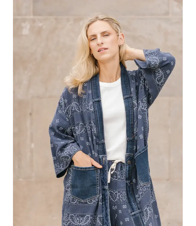 The Bandana Long Cardigan by Shannon Passero