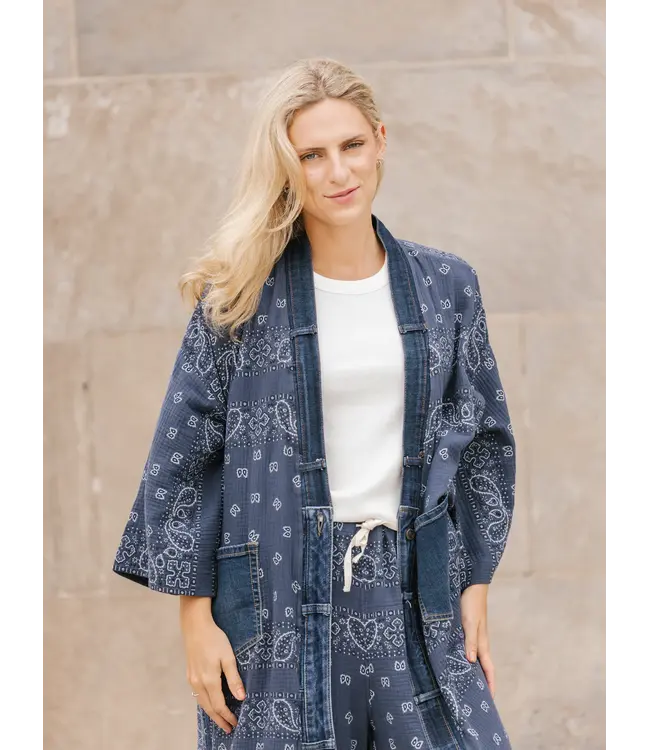 The Bandana Long Cardigan by Shannon Passero