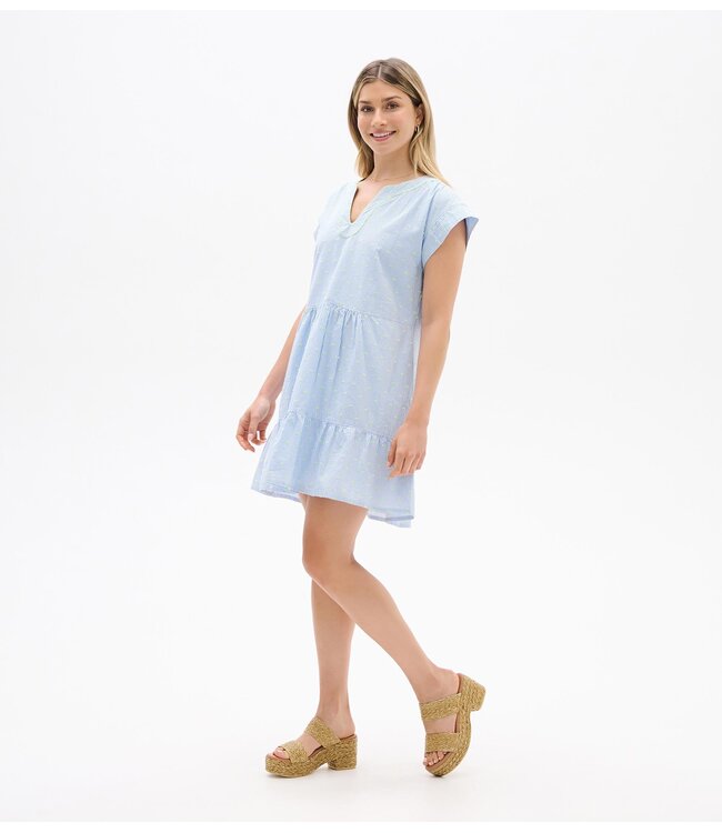 Hatley canada Emerson Dress - Neon Dots on Stripes