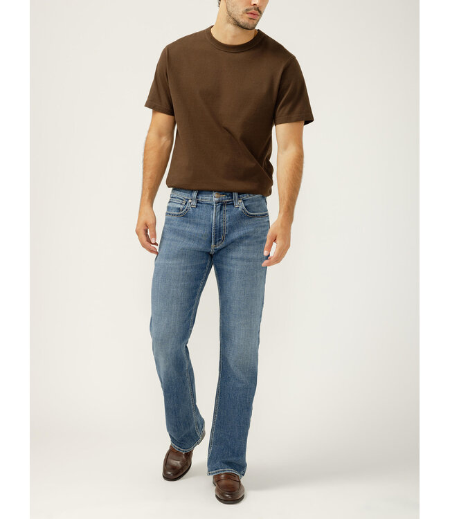 Silver Jeans Zac Relaxed Fit Straight Leg Jeans
