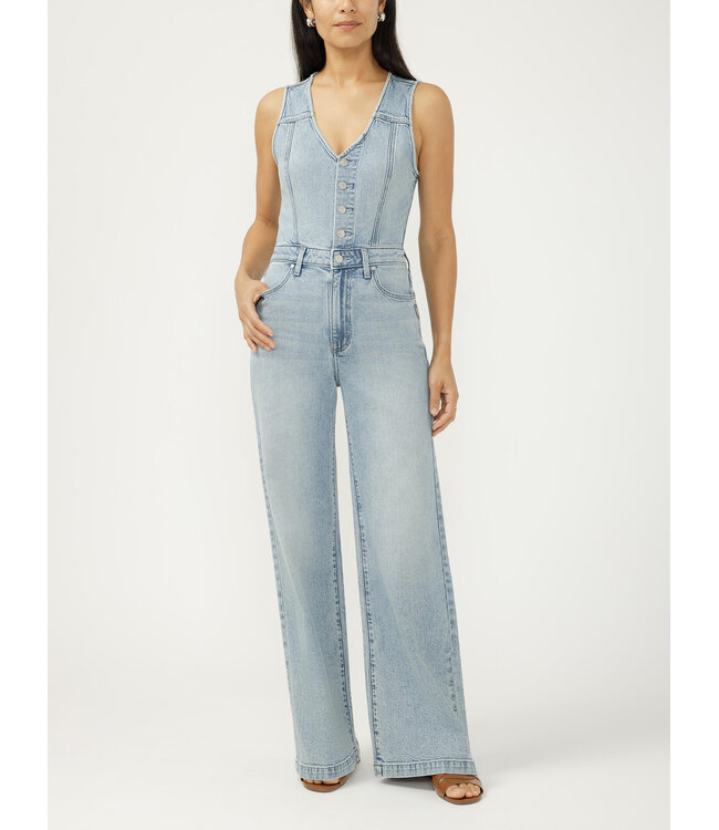 Silver Jeans Wide Leg Vest Jumpsuit