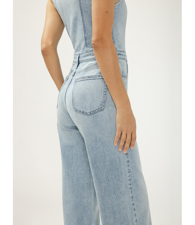 Silver Jeans Wide Leg Vest Jumpsuit