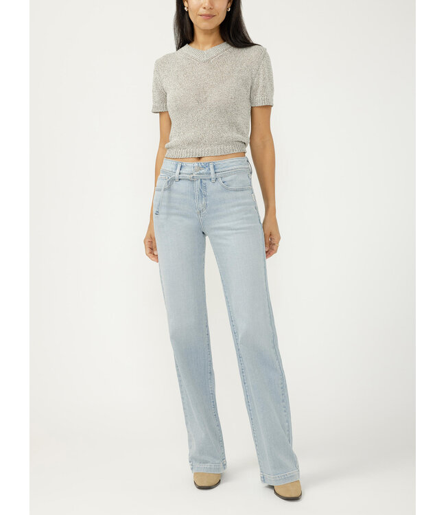 Silver Jeans Avery High Rise Trouser Jeans