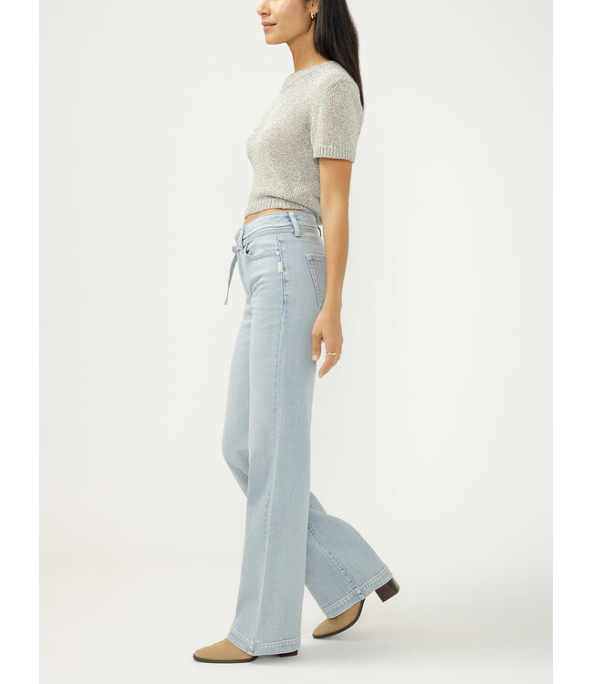 Silver Jeans Avery High Rise Trouser Jeans