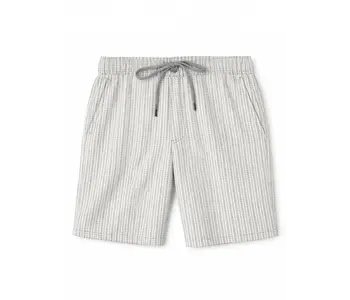 Point Zero Vertical Stripe Knit Walking Shorts