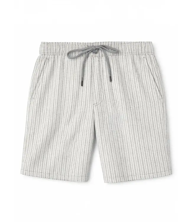Point Zero Vertical Stripe Knit Walking Shorts
