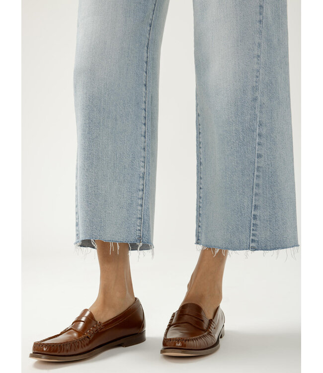 Silver Jeans Suki Mid Rise Cropped Wide Leg Jeans