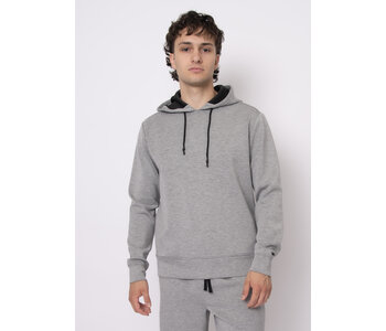 Hedge Mens Pull Over Jogger Hoodie Heather