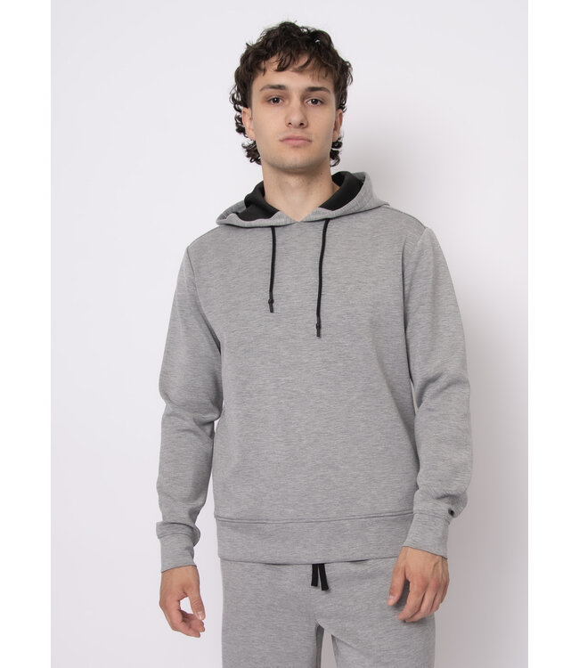 Hedge Mens Pull Over Jogger Hoodie Heather