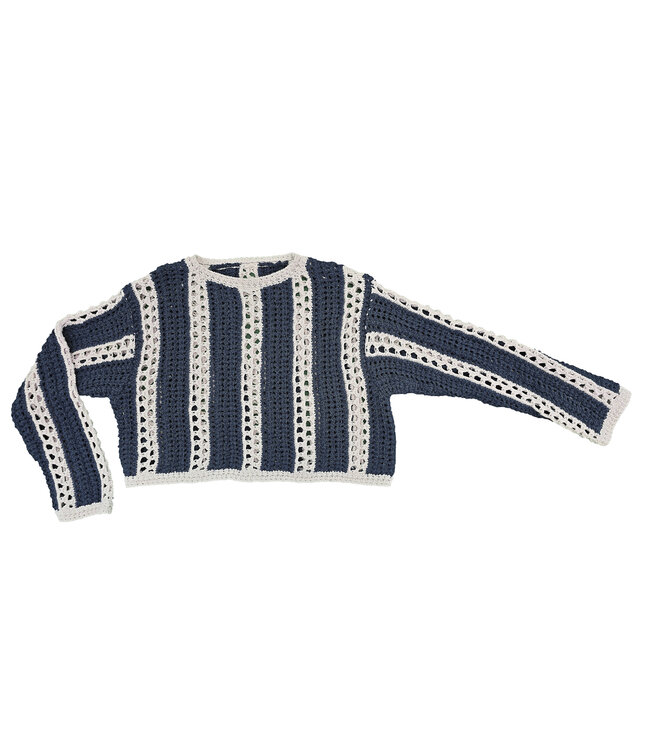 RD Style LONG SLEEVE CREW NECK TOP