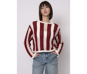RD Style LONG SLEEVE CREW NECK TOP