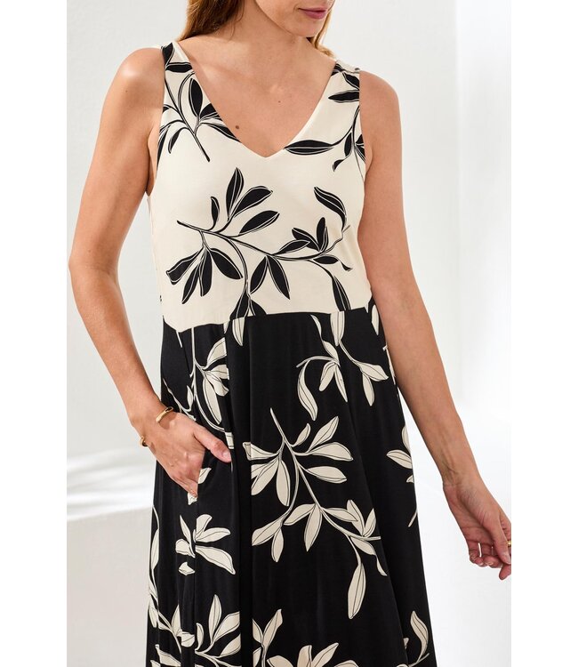 Tribal Canada SLEEVELESS COMBO DRESS