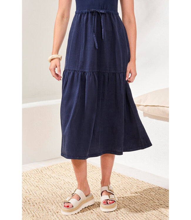 Tribal Canada MIXED MEDIA SLEEVELESS MAXI DRESS