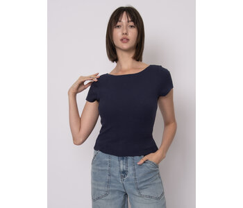 RD Style BRID BRA BASICS SS LOW BACK NECK TOP