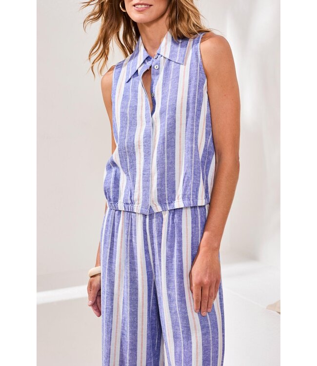 Tribal Canada WIDE LEG PANT WITH  SLIT